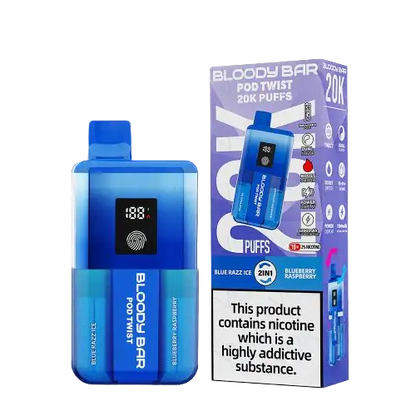 Bloody Bar Pod Twist 20K Prefilled Pod Kit | only £10.99 | Cheapest Vape Shop in Uk