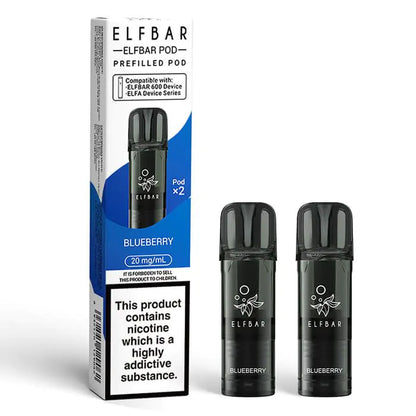 Elf Bar 600 Prefilled Pods (Pack of 2) | only £5.99 | Any 3 For £15