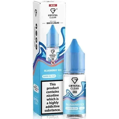 Crystal Clear Nic Salts 10ml | only £3.99 | Cheapest Vape Shop in Uk
