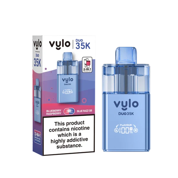 Vylo Duo 35k Prefilled 2 in 1 Pod Kit - Box of 5 | only £50 | Cheapest Vape Shop in Uk