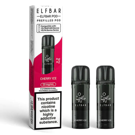 Elf Bar 600 Prefilled Pods (Pack of 2) | only £5.99 | Any 3 For £15