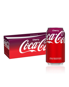Coca‑Cola 12‑Pack  – Classic, Cherry & Vanilla (355ml Cans) | only £14.00 | Cheapest Vape Shop in Uk