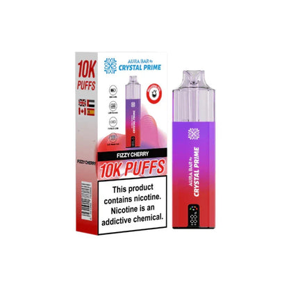 Crystal Prime Aura Bar 10000 Prefilled Pod Kit -Box of 5 | only £39.99 | Cheapest Vape Shop in Uk