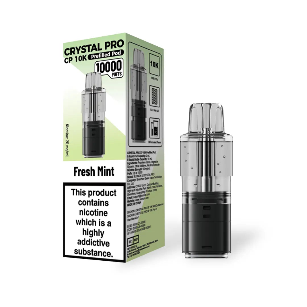 Crystal Pro CP 10K Prefilled Pods - Box Of 5 | only £23.99 | Cheapest Vape Shop in Uk