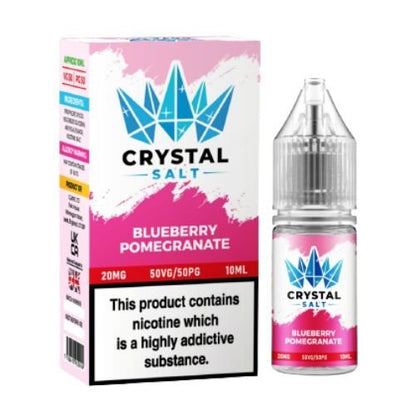 Crystal Salt 10ml Nic Salts - Box of 10 - 10mg -Vape Area UK