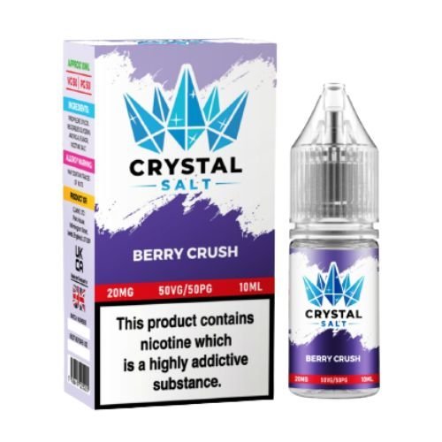 Crystal Salt 10ml Nic Salts - Box of 10 - 10mg -Vape Area UK