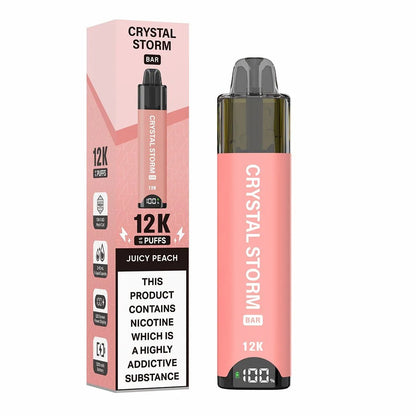 Crystal Storm 12K Puffs Prefilled Pod Kit | Up to 12000 Puffs| Only £10.99 || Cheapest Vape Shop in Uk