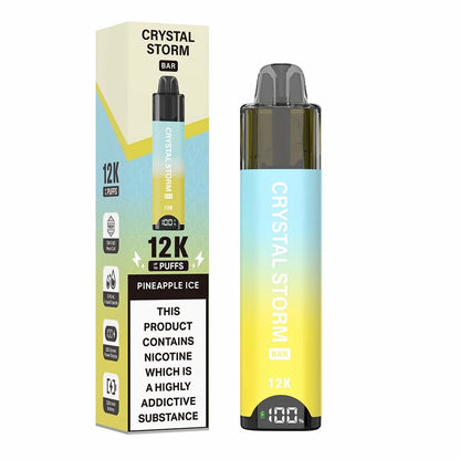 Crystal Storm 12K Puffs Prefilled Pod Kit | Up to 12000 Puffs| Only £10.99 || Cheapest Vape Shop in Uk