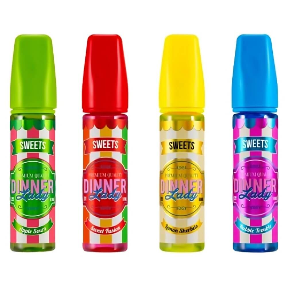 Dinner Lady Sweets 50ml Shortfill - Vapeareawholesale