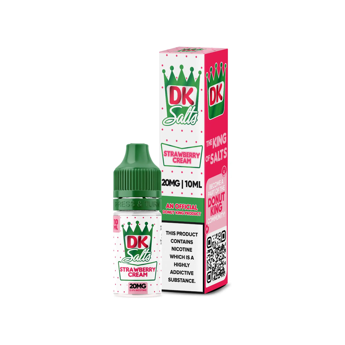 Donut King DK Salts Nic Salt UK | only £3.99 | Cheapest Vape Shop in Uk