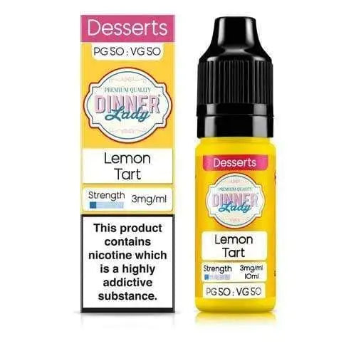 Dinner Lady 50/50 Desserts- Box of 10 | only £21.99 | Cheapest Vape Shop in Uk