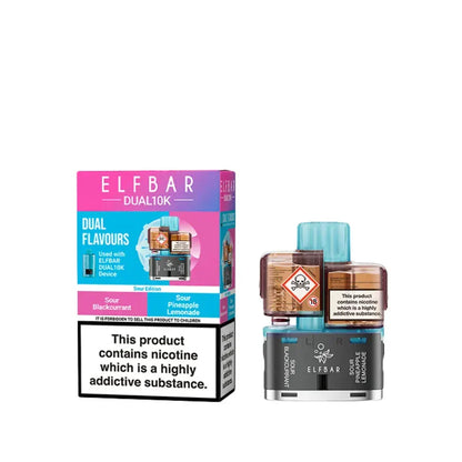 Elf Bar Dual 10K Refill Pods -Box of 5 | only £30.99 | Cheapest Vape Shop in Uk