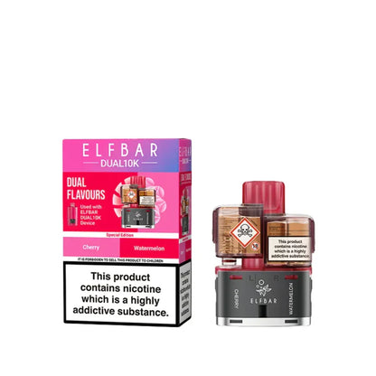 Elf Bar Dual 10K Refill Pods -Box of 5 | only £30.99 | Cheapest Vape Shop in Uk