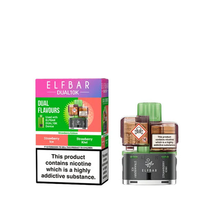 Elf Bar Dual 10K Refill Pods | Only £7.99 | Any 3 For £29.99 | only £7.99 | Cheapest Vape Shop in Uk
