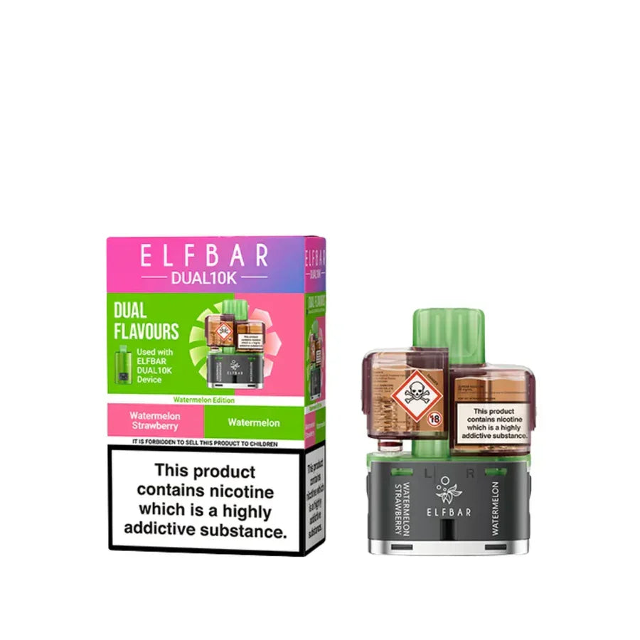 Elf Bar Dual 10K Refill Pods | Only £7.99 | Any 3 For £29.99 | only £7.99 | Cheapest Vape Shop in Uk