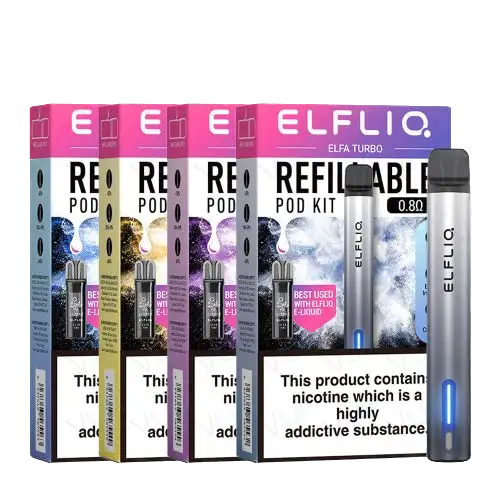 Elf Bar Elfa Turbo Pod Kit | only £7.99 | Cheapest Vape Shop in Uk