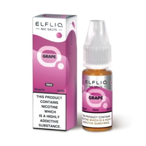 Elfbar Elfliq Salt 10ml Nic Salts - Box of 10 - 10mg -Vape Area UK