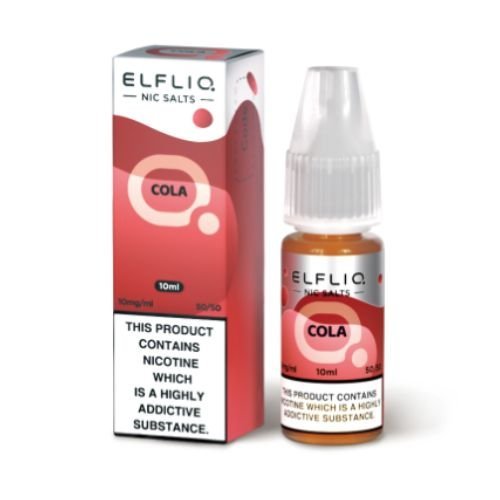 Elfbar Elfliq Salt 10ml Nic Salts - Box of 10 - 10mg -Vape Area UK