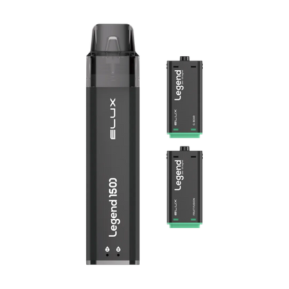 Elux Legend 1500 Puffs Prefilled Pod Kit | Only £10.99 | BUY 1 KIT GET 1 POD| Cheapest Vape Shop in Uk