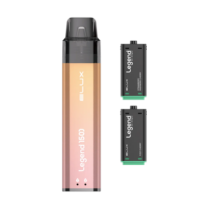 Elux Legend 1500 Puffs Prefilled Pod Kit | Only £10.99 | BUY 1 KIT GET 1 POD| Cheapest Vape Shop in Uk