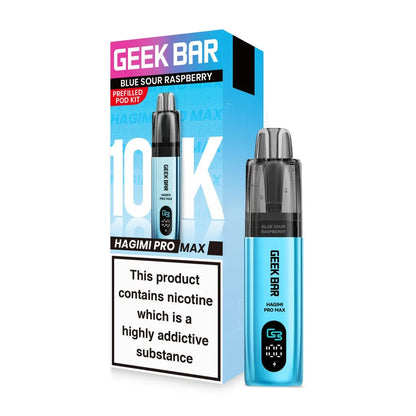 Geek Bar Hagimi Pro Max 10K Puffs Prefilled Pod Kit | Up to 10000 Puffs | only £9.99 | Cheapest Vape Shop in Uk