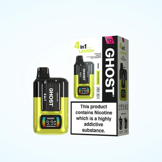 Ghost 4 in 1 2400 Puffs Vape Kit | Only £6.99 | Up to 2400 Puffs
