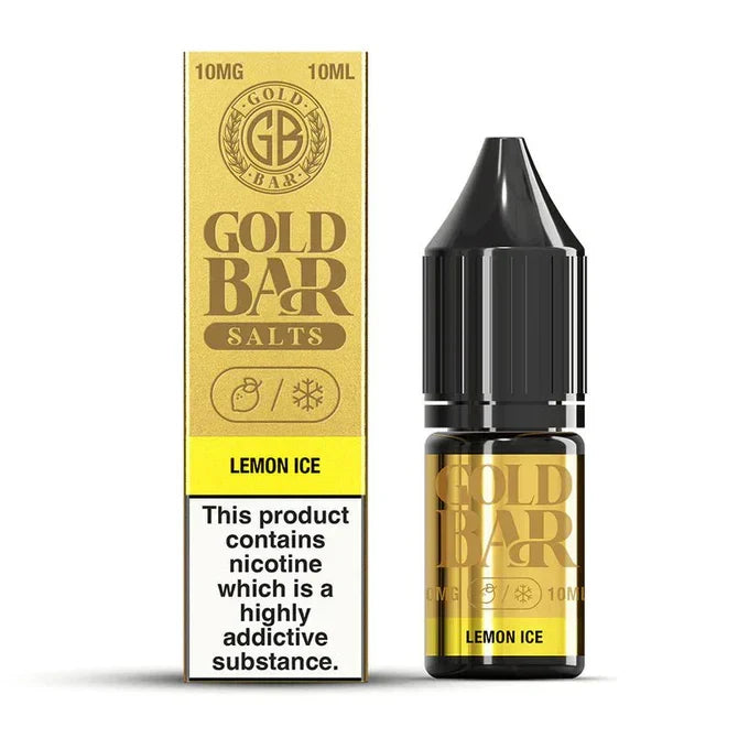Gold Bar Nic Salts 10ml E-Liquids (Box Of 10) | only £20.99 | Cheapest Vape Shop in Uk