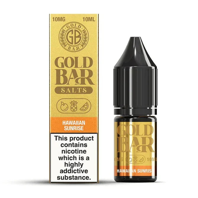 Gold Bar Nic Salts 10ml E-Liquids (Box Of 10) | only £20.99 | Cheapest Vape Shop in Uk