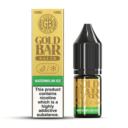 Gold Bar Nic Salts 10ml E-Liquids (Box Of 10) | only £20.99 | Cheapest Vape Shop in Uk