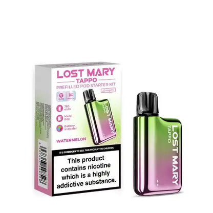 Lost Mary Tappo Prefilled Pod Vape Kit £8.99 | Any 3 For £23 | only £8.99 | Cheapest Vape Shop in Uk