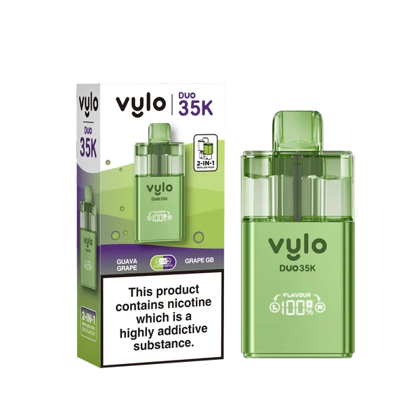 Vylo Duo 35k Prefilled 2 in 1 Pod Kit - Box of 5 | only £50 | Cheapest Vape Shop in Uk