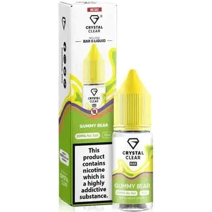 Crystal Clear Nic Salts 10ml | only £3.99 | Cheapest Vape Shop in Uk