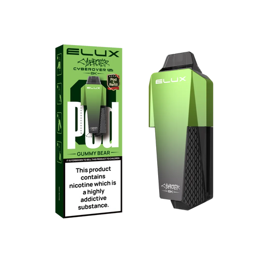 Elux Cyberover 6000 Prefilled Pods | Only £6.99 | Any 3 For £18.99 | only £6.99 | Cheapest Vape Shop in Uk