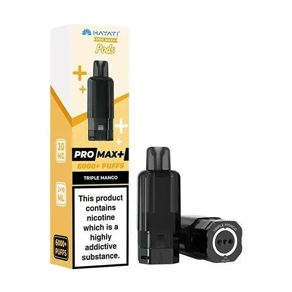 Hayati Pro Max Plus 6000 Prefilled Pods Pack of 5 - VapingSupplier