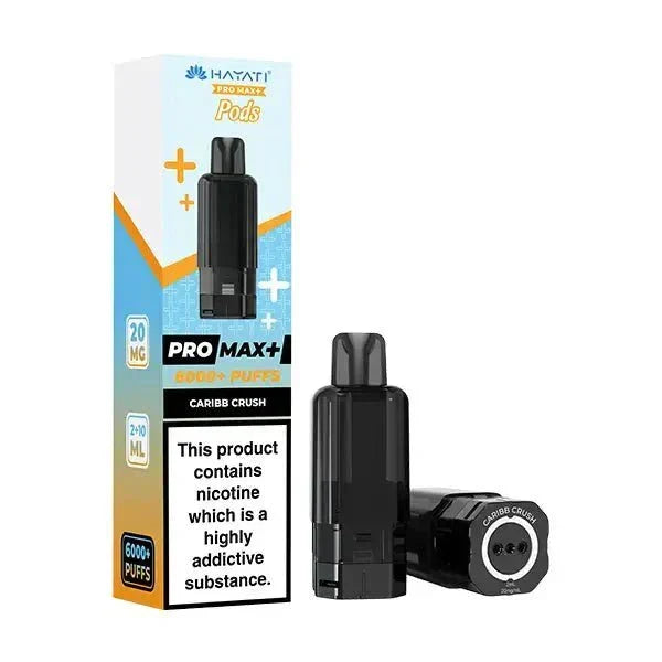 Hayati Pro Max Plus 6000 Prefilled Pods Pack of 5 - VapingSupplier