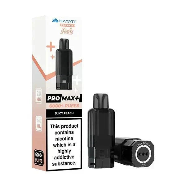 Hayati Pro Max Plus 6000 Prefilled Pods Pack of 5 - VapingSupplier