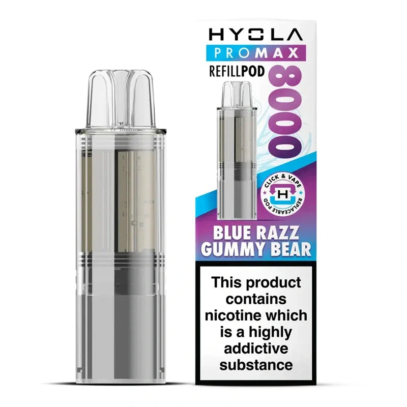Hyola Pro Max 8000  Prefilled  Pods-Box of 5 | only £26.99 | Cheapest Vape Shop in Uk