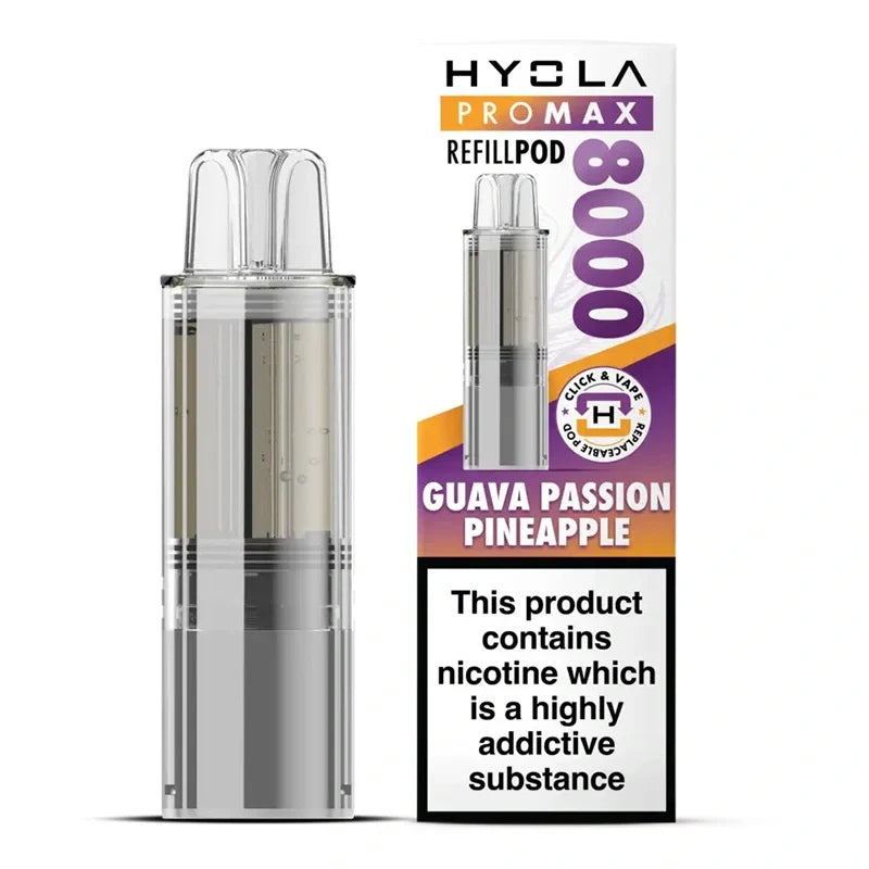 Hyola Pro Max 8000 Prefilled  Pods | Only £6.25 | Any 3 For £15.50 | only £6.25 | Cheapest Vape Shop in Uk