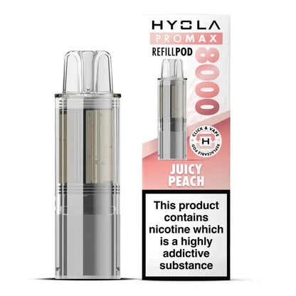Hyola Pro Max 8000  Prefilled  Pods-Box of 5 | only £26.99 | Cheapest Vape Shop in Uk
