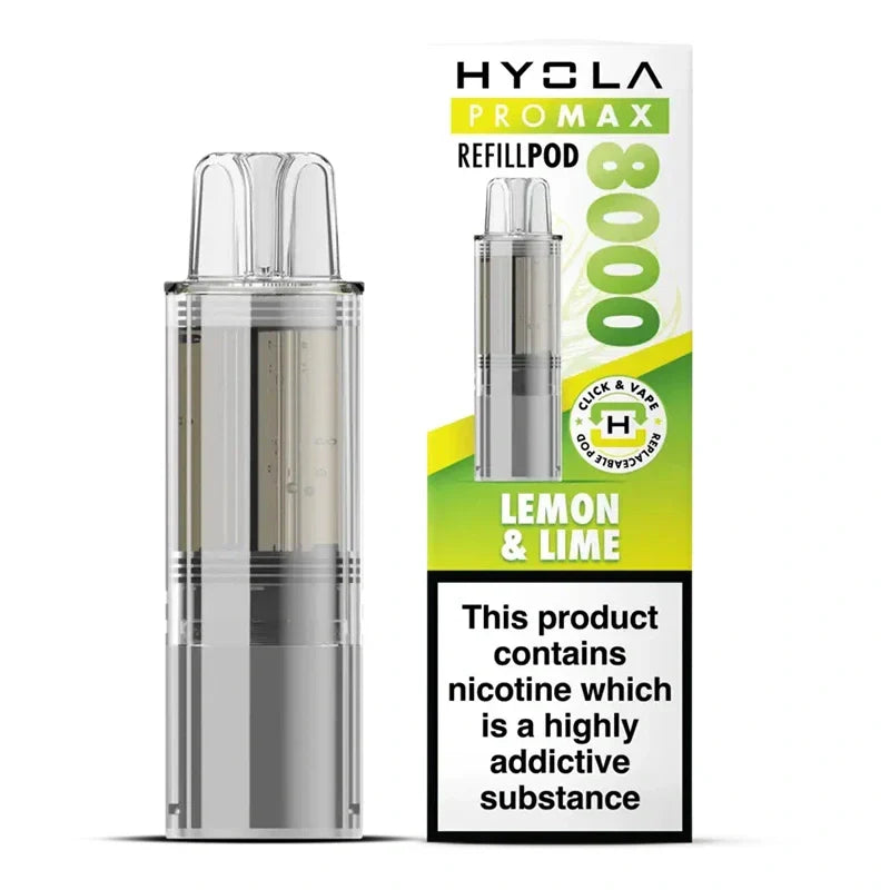 Hyola Pro Max 8000  Prefilled  Pods-Box of 5 | only £26.99 | Cheapest Vape Shop in Uk