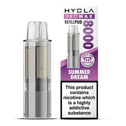Hyola Pro Max 8000  Prefilled  Pods-Box of 5 | only £26.99 | Cheapest Vape Shop in Uk