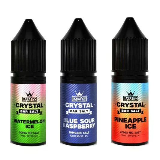 IMMYZ Crystal Bar Nic Salt 10ml E-liquid | only £3.99 | Cheapest Vape Shop in Uk