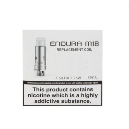Endura M18 BVC Coils (5 Pack) | only £8.99 | Cheapest Vape Shop in Uk