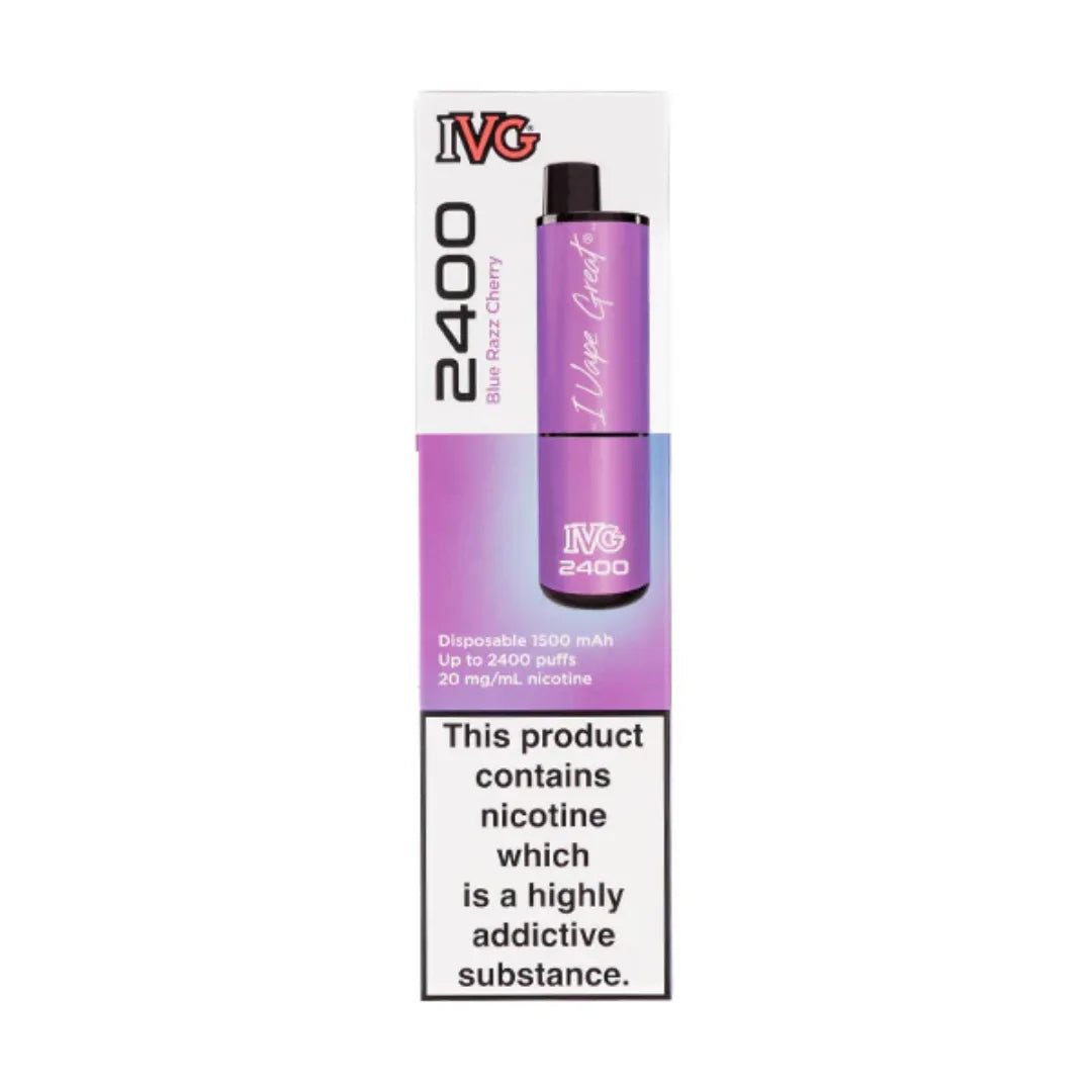 IVG 2400 Puffs Rechargeable Pod Vape Kit | Up to 2400 Puffs| only £6.99 | Cheapest Vape Shop in Uk