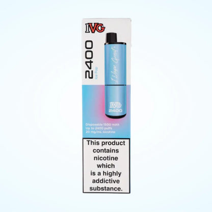 IVG 2400 Puffs Rechargeable Pod Vape Kit | Up to 2400 Puffs| only £6.99 | Cheapest Vape Shop in Uk