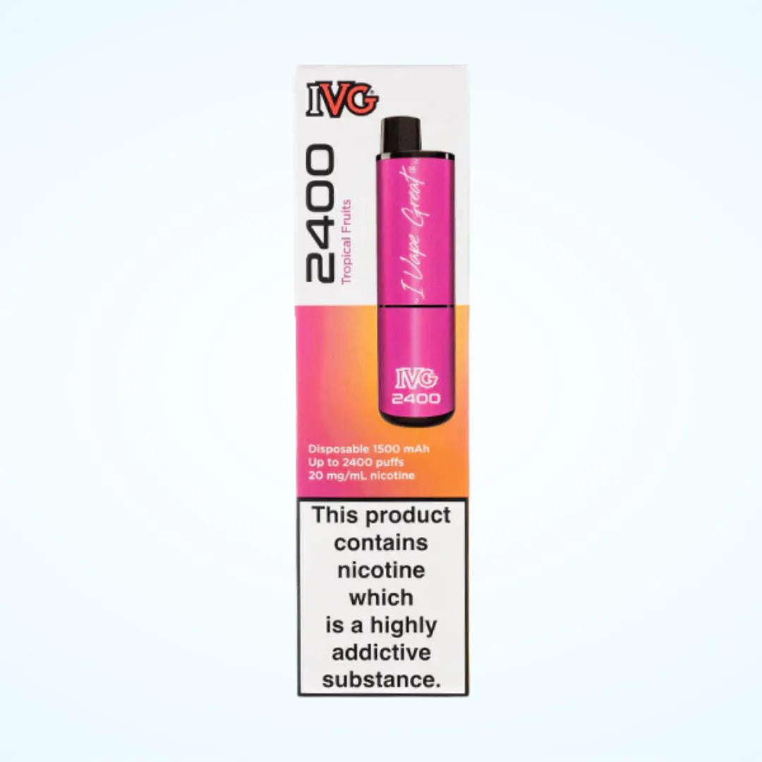 IVG 2400 Puffs Rechargeable Pod Vape Kit | Up to 2400 Puffs| only £6.99 | Cheapest Vape Shop in Uk