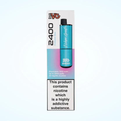 IVG 2400 Puffs Rechargeable Pod Vape Kit | Up to 2400 Puffs| only £6.99 | Cheapest Vape Shop in Uk