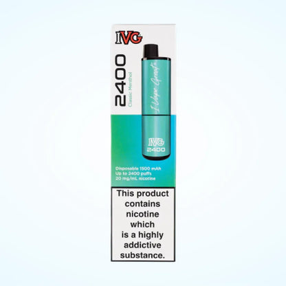 IVG 2400 Puffs Rechargeable Pod Vape Kit | Up to 2400 Puffs| only £6.99 | Cheapest Vape Shop in Uk