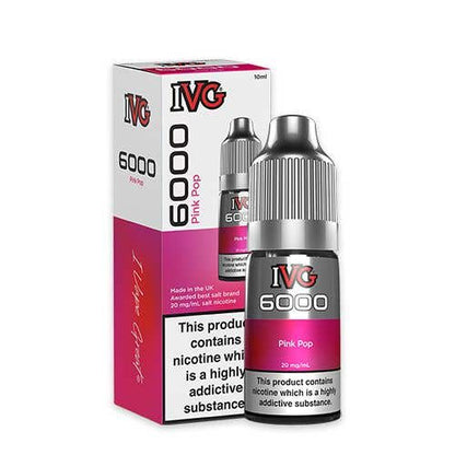 IVG 6000 Nic Salt 10ml Bottle | only £3.99 | Cheapest Vape Shop in Uk