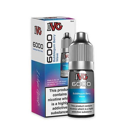 IVG 6000 Nic Salt 10ml Bottle Box of 10 | only £19.99 | Cheapest Vape Shop in Uk